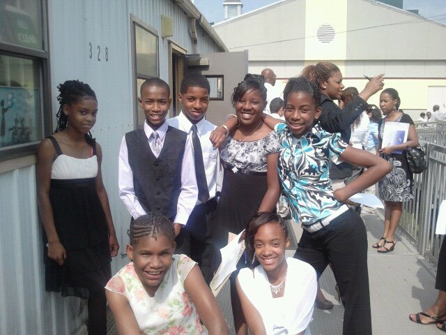 My 6th grade graduation