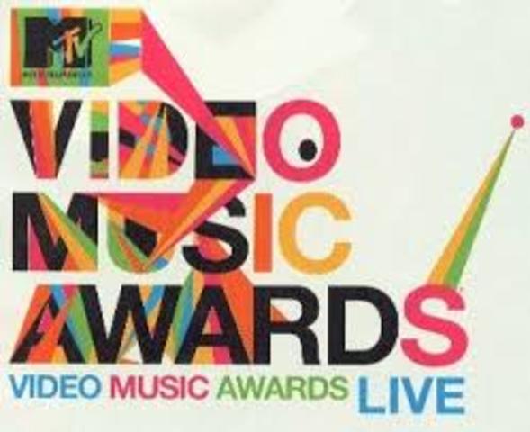 First MTV music video awards.