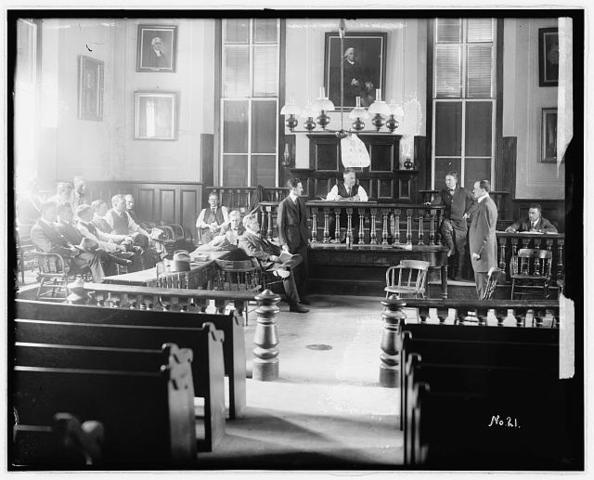 Chinese-Americans not being able to give a testimony