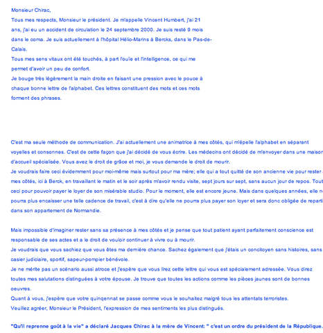 Relance du débat sur le sujet suite à l'affaire Humbert.