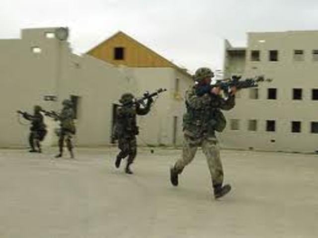 Fim da operação de invasão do Iraque