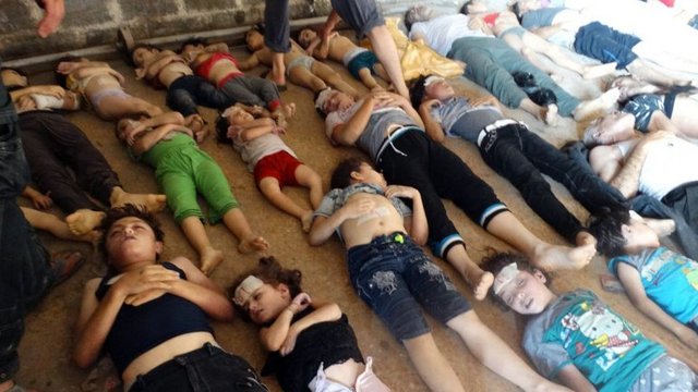 Armas Quimicas são usadas na Síria