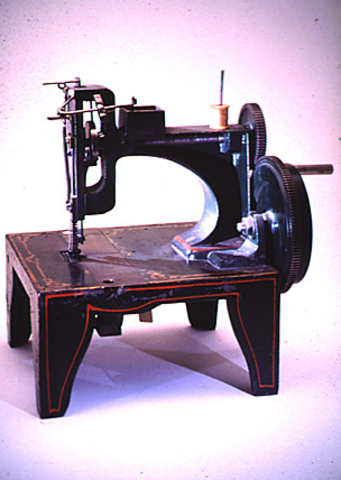Isaac Singer invents the First Continuousely Stitching Sewing Machine