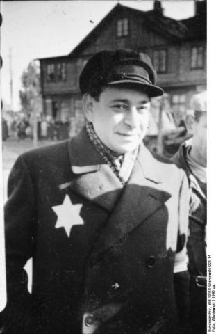 Tragen des Judensternes