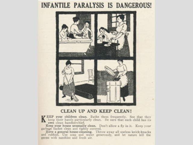 Contagiousness of Polio Discovered