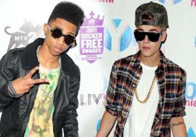 His Friends start to drink