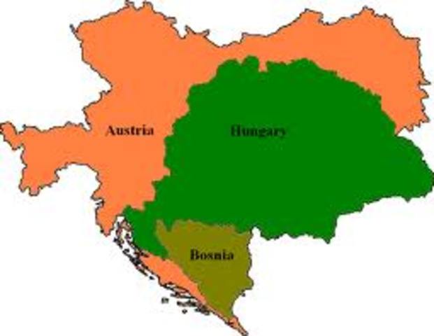 Austria annexing Bosnia and Herzegovina