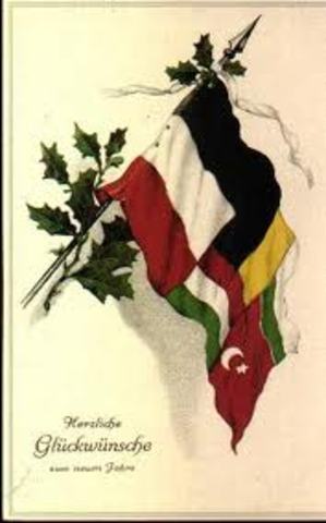 The Battle Lines are Drawn - Central Powers and Allies