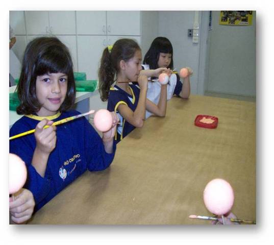 Bianca fazendo bruxinhas