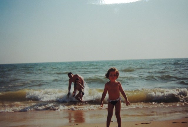 2000. The first time that I went to the beach