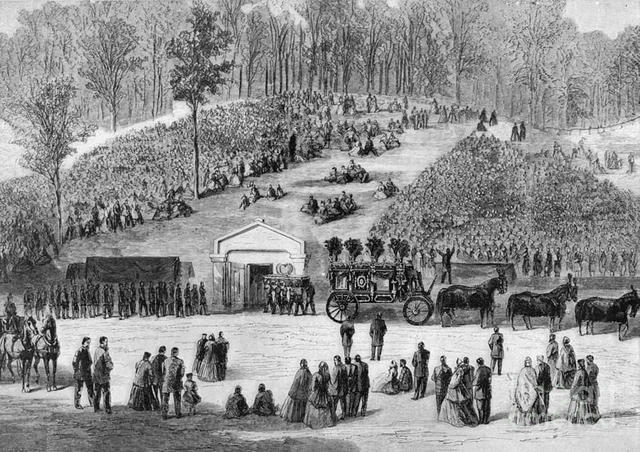 President Lincoln is buried