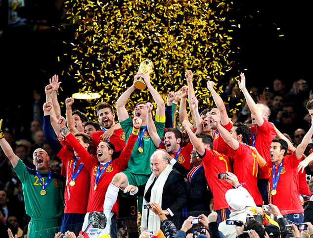 Espanha vence sua primeira Copa do Mundo