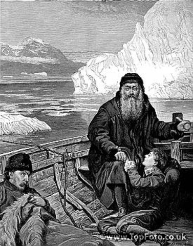 Henry Hudson's second trip to North America