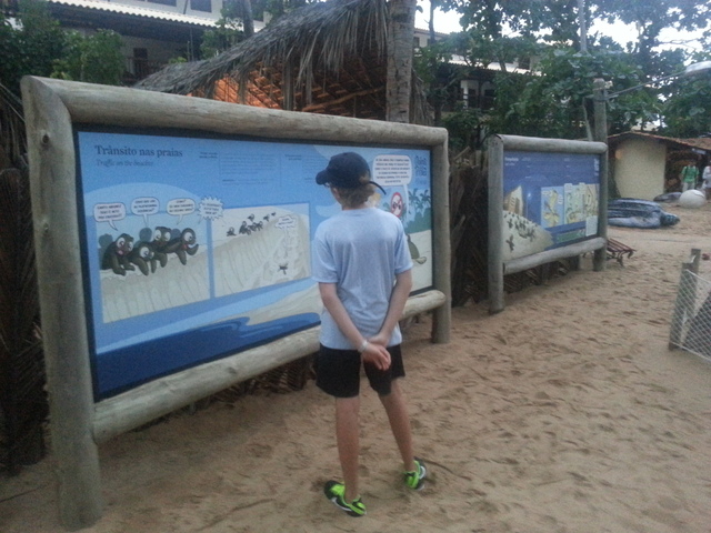 Visita ao projeto Tamar- Joaquim