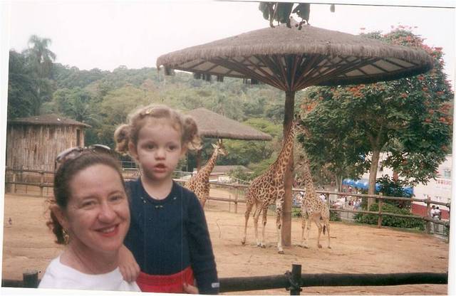 Primeiro passeio ao zoológico de Isabela
