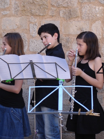 His first performance