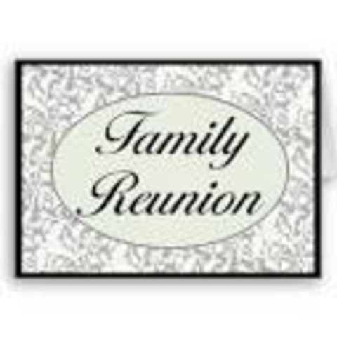 Had Our First Family Reunion Since 2003.