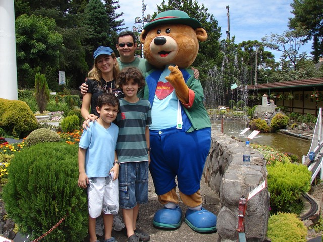 Álvaro foi para o Mini-Mundo e para a aldeia do Papai Noel