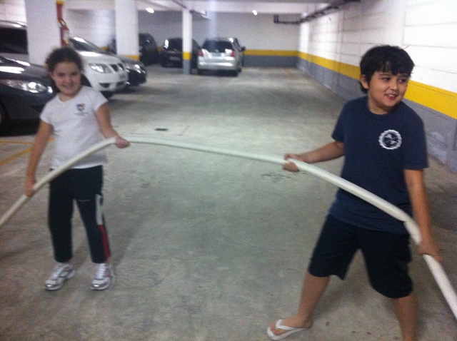 Alvaro participou do curso de brigada de incêndio