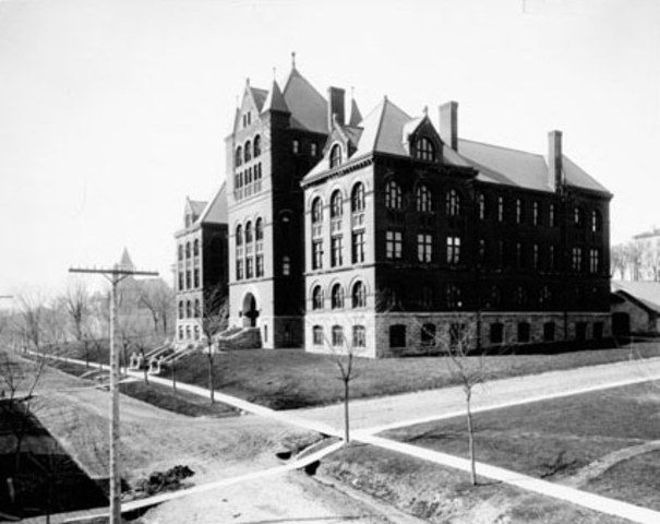 Science Hall Constructed