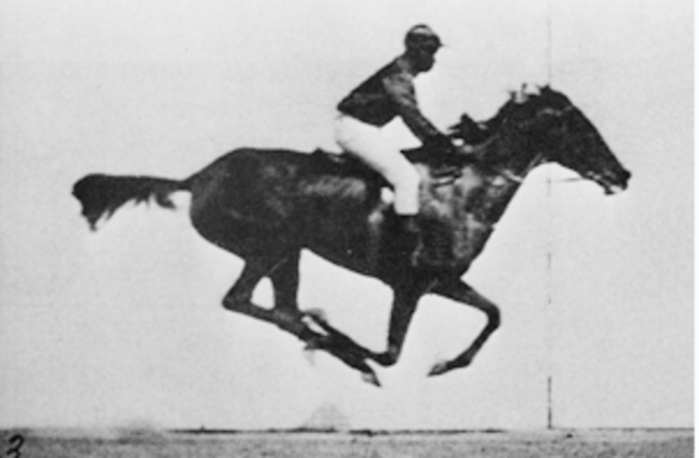 Moving picture invented