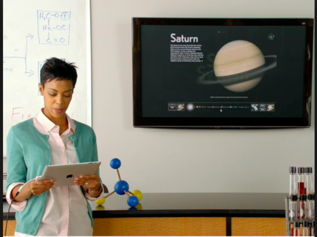 Teachers Use District Issued iPads for Delivering Curriculum