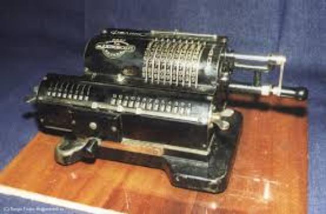 Современный арифмометр "Феликс"