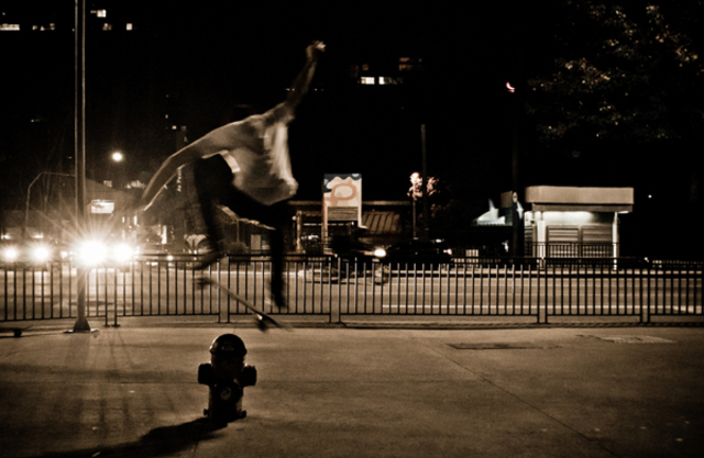 skateborading is a fad now