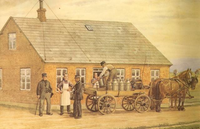 Andelsmejerier oprettet