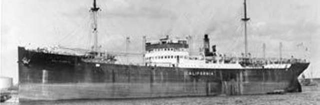 Første diesel-drevet fragtskib