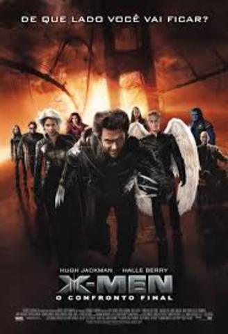 O filme X-Men 3: O Confronto Final é lançado