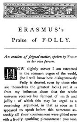 Erasmus’ Praise of Folly