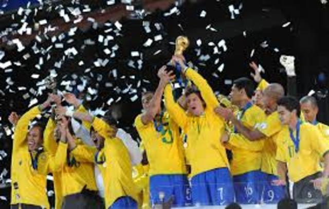 O Brasil é campeão da Copa das Confederações