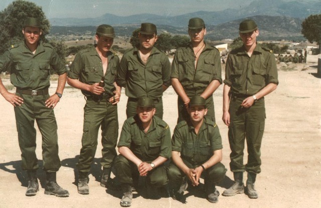 Mi padre finaliza el Servicio Militar Obligatorio