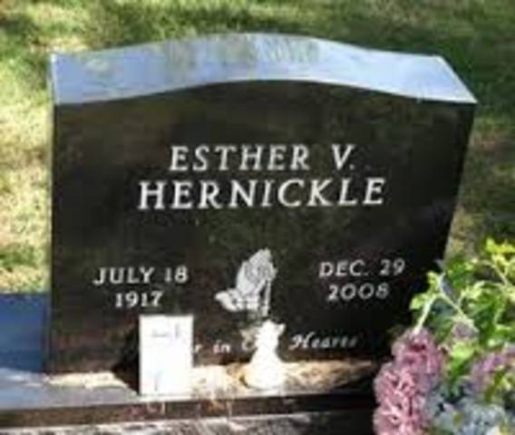 Great-Grandma's death