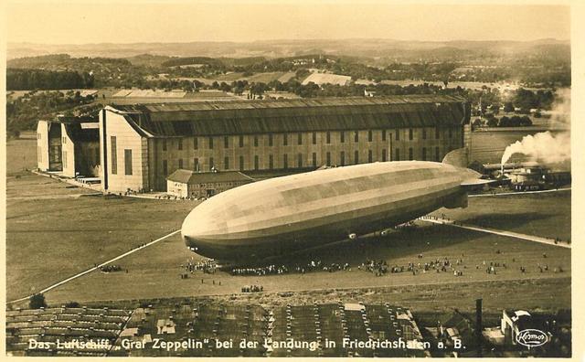 the first Zeppelin is made.