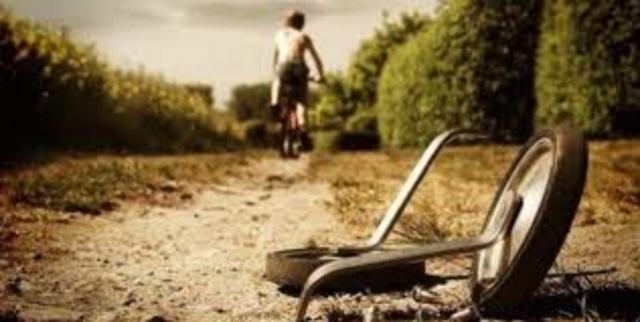 When I was learning to ride a bike