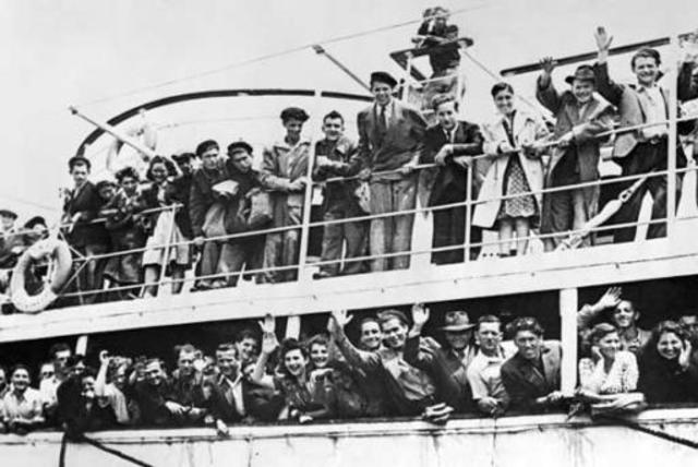 Boarding the Boat to America