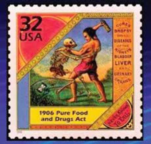 Prue Food and Drug Act
