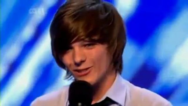 Louis auditions for X-Factor