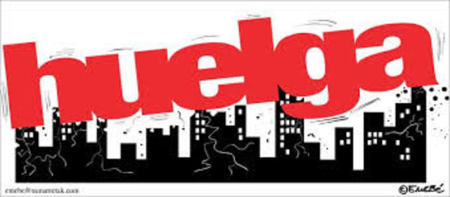 Huelga de Las 62 Organizaciones.