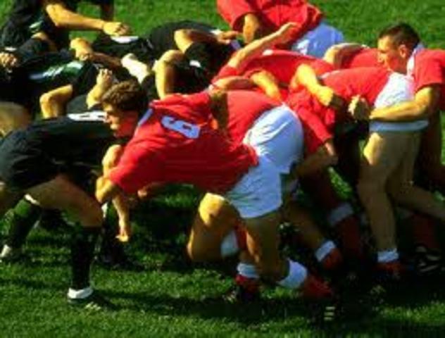 First Rugby Game in Canada