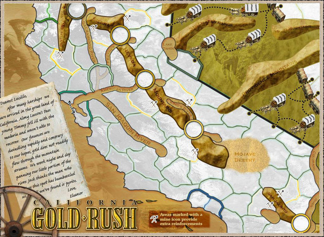 The California gold rush