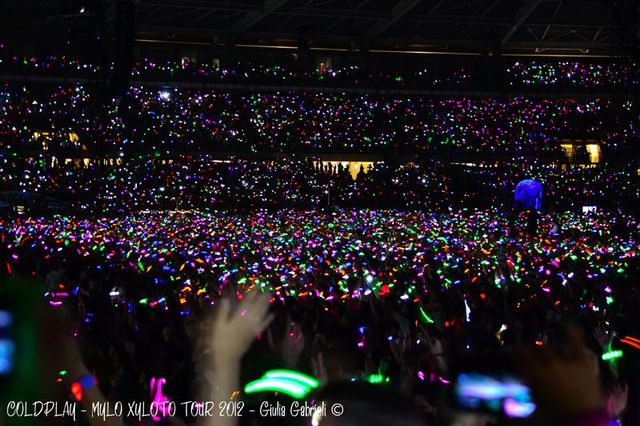 El concierto del Coldplay