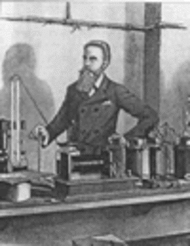 Wilhem Conrado Röntgen descubrió los rayos X.