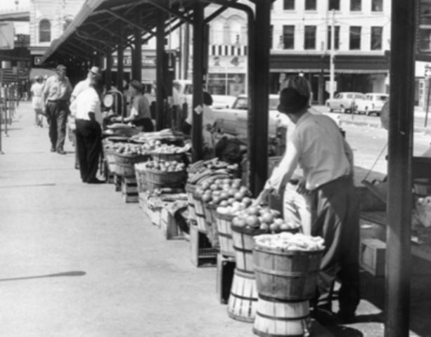 The Beginning of Farmers' Markets in Madison
