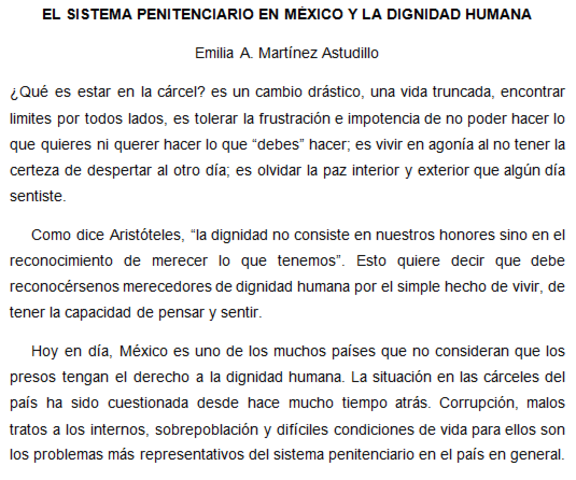 Mi primer ensayo bien escrito.