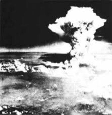 The bomibing of Hiroshima
