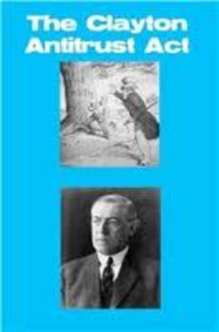 Clayton anti-trust act