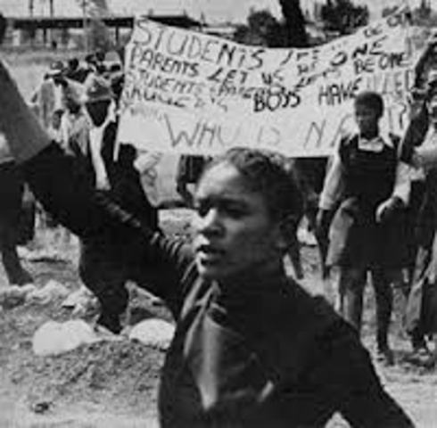 South African Student Organization (SASO) is formed